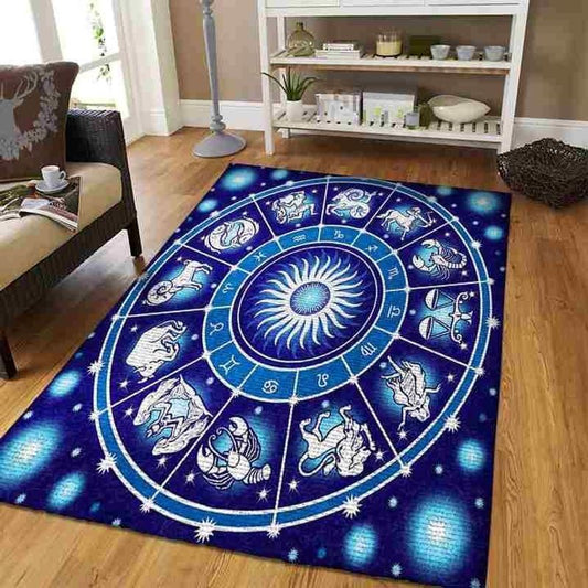 Astrology Horoscope Zodiac Signs Carpet Area Rug