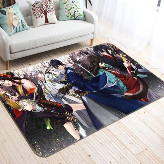 Touken Ranbu Anime 5 Carpet Area Rug
