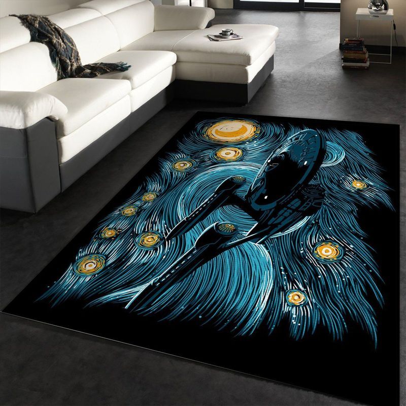 Starry Trek Starry Art Carpet Area Rug