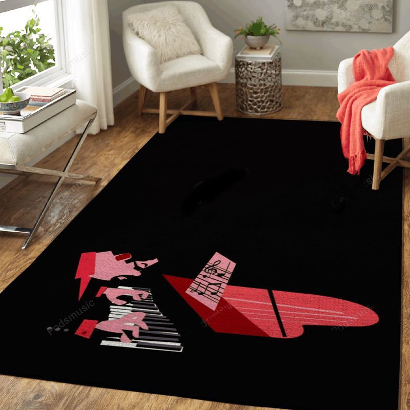 The Jazz Man Music Art Carpet Area Rug