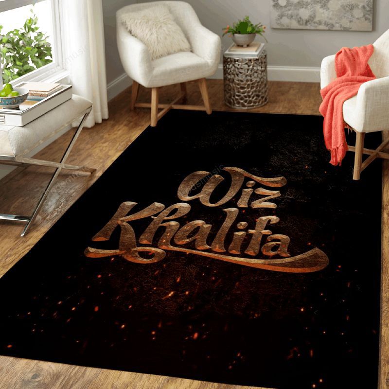 Wiz Khalifa Music Symbols Art Carpet Area Rug