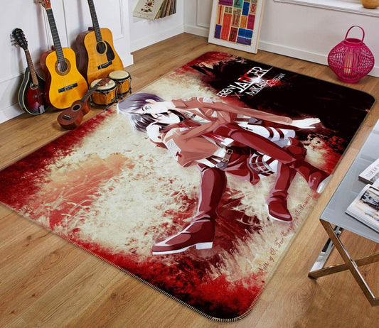 Attack On Titan Anime 13 Carpet Area Rug