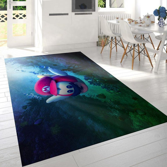 Super Mario 67 Carpet Area Rug