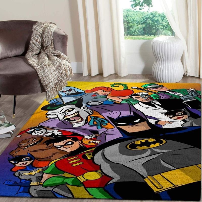 Batman The Animated Series Carpet Area Rug