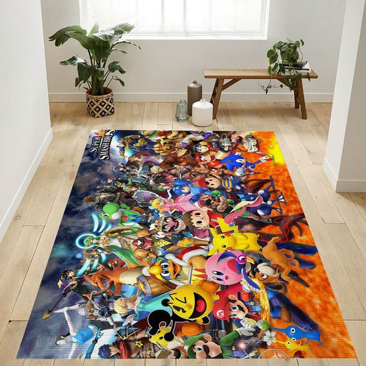 Super Mario 61 Carpet Area Rug