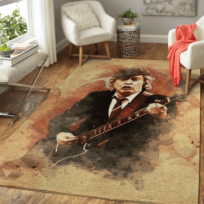 Angus Young Music Parade Carpet Area Rug