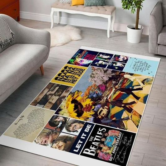 The Beatles II Carpet Area Rug