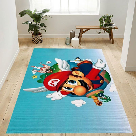 Super Mario 58 Carpet Area Rug