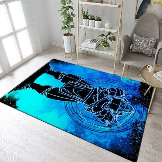 The Armor Manga Hero Carpet Area Rug