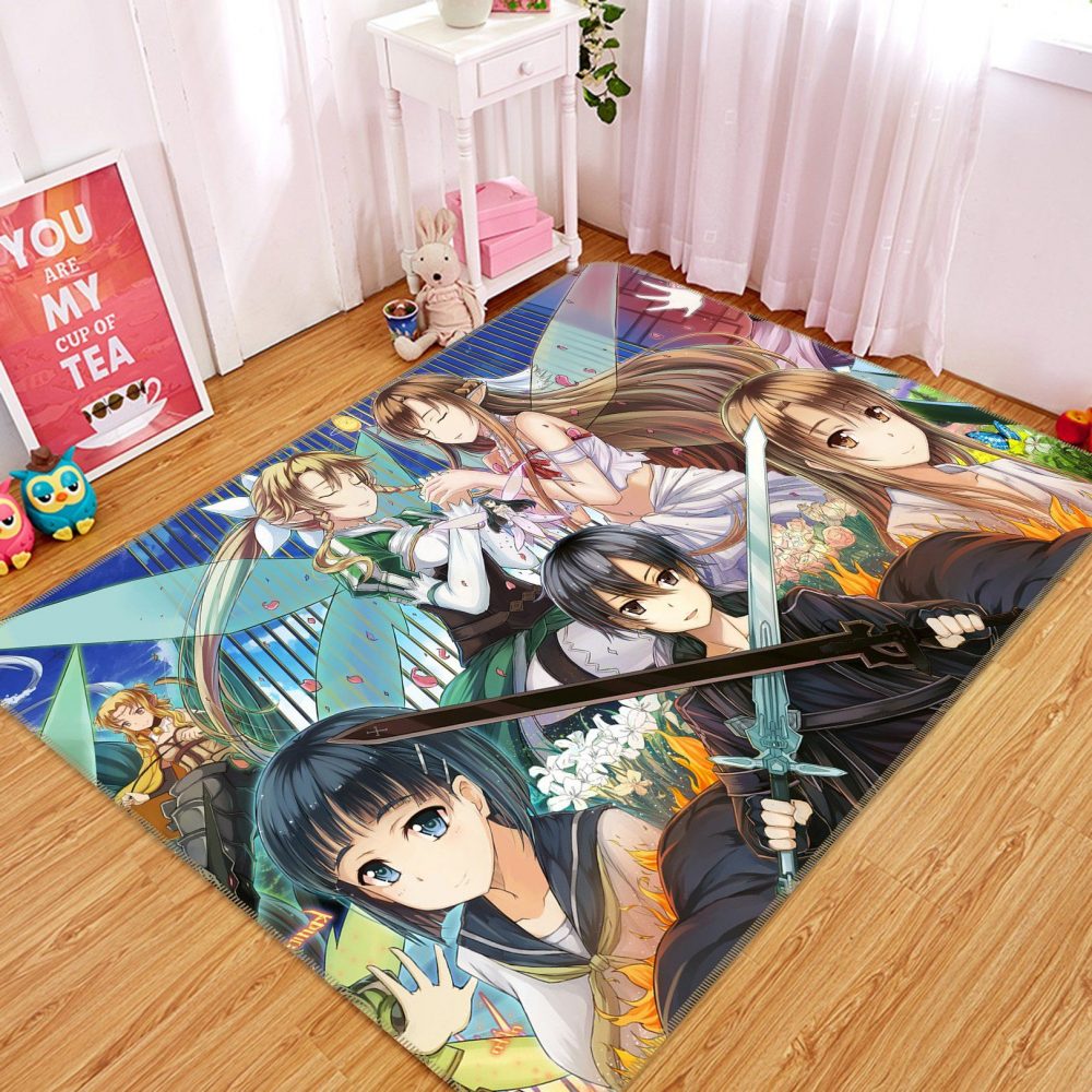 Sword Art Online Anime 17 Carpet Area Rug