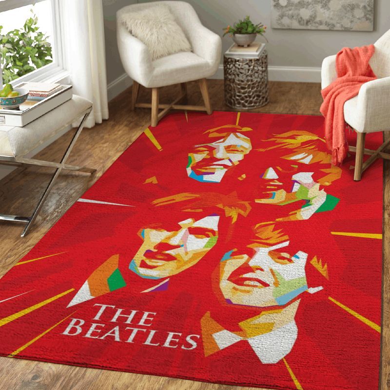 The Beatles Band English Rock Band The Beatles Carpet Area Rug