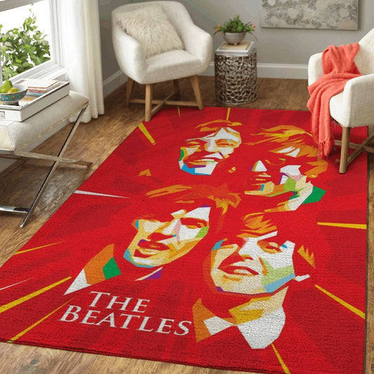 The Beatles Band English Rock Band The Beatles Carpet Area Rug