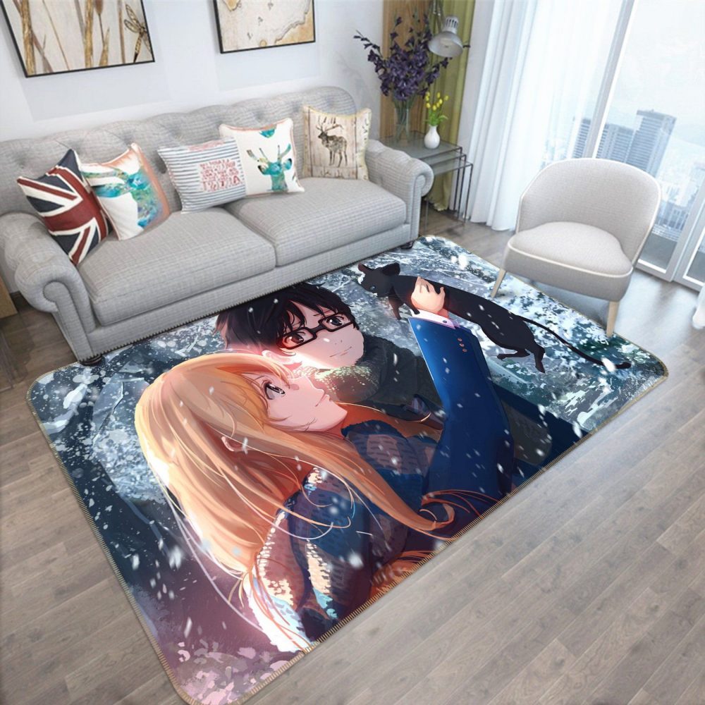 Your Lie In April Anime 2 Carpet Area Rug