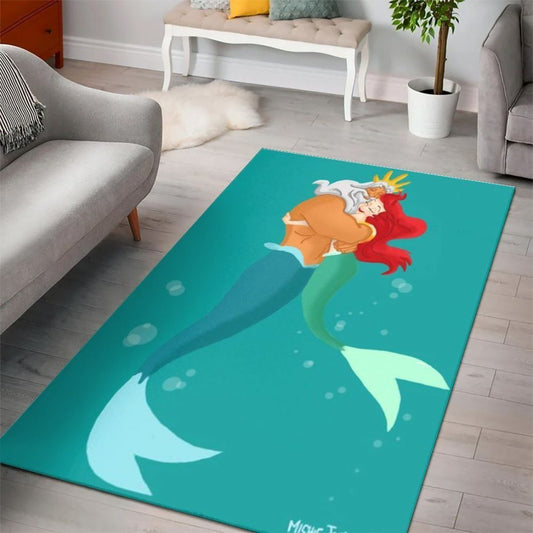 Ariel Disney Princess Characters Disney Movies 1 Carpet Area Rug
