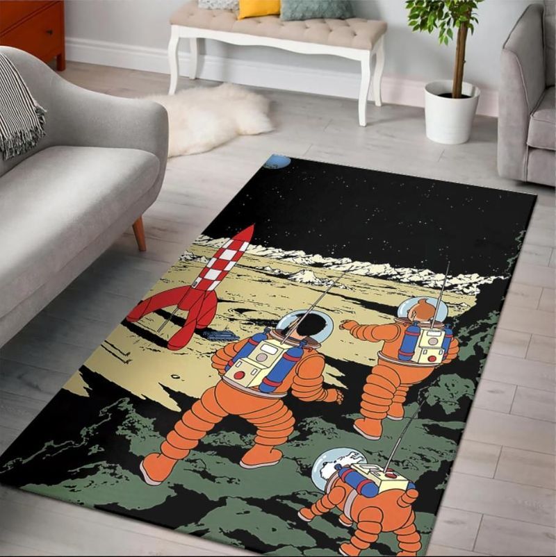 Adventures Of Tintin Carpet Area Rug