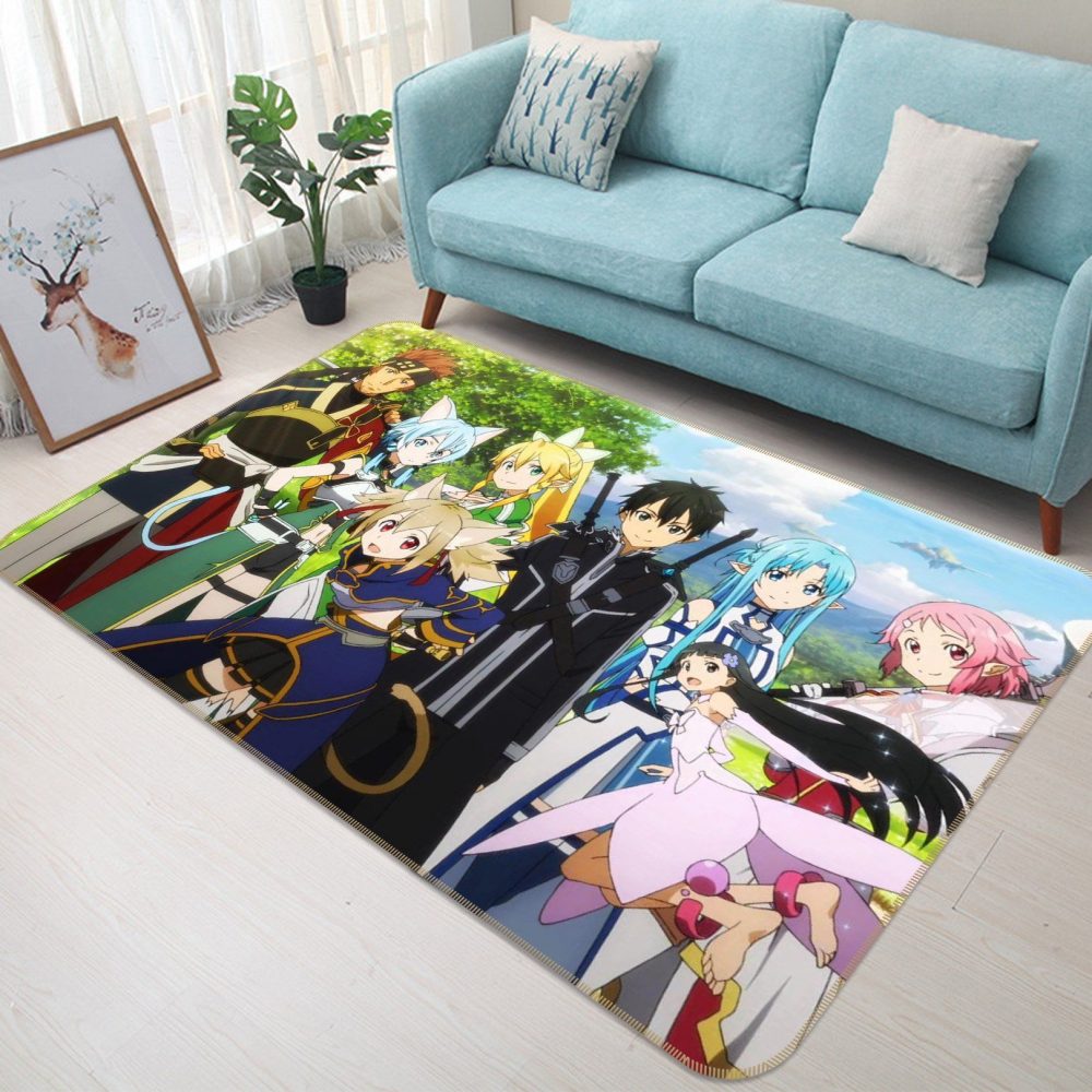 Sword Art Online Anime 25 Carpet Area Rug