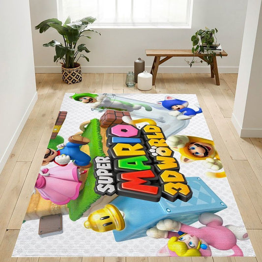 Super Mario 62 Carpet Area Rug