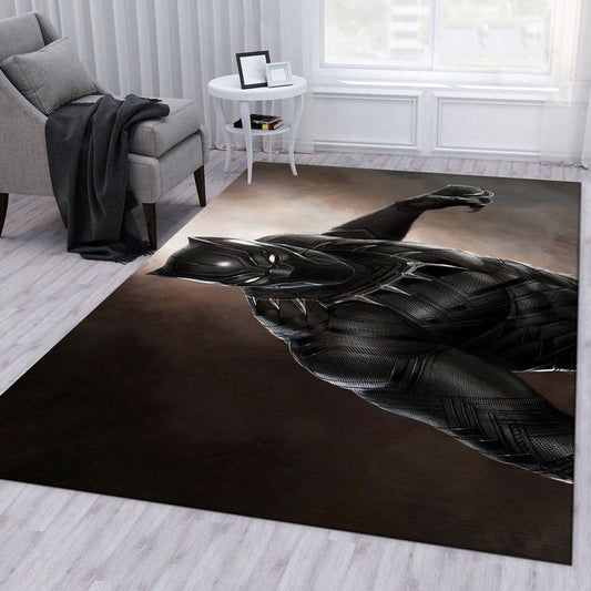 Black Panther Ver1 Movie Carpet Area Rug
