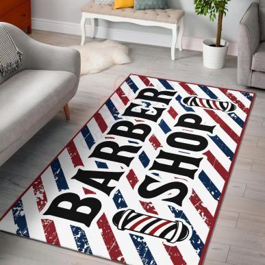 Barber Shop Carpet Area Rug