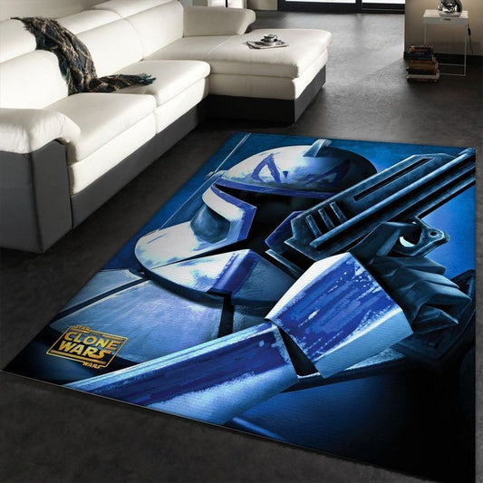 Captain Rex Star War 2 Carpet Area Rug