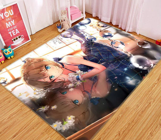 Cinderella Girls Anime 5 Carpet Area Rug
