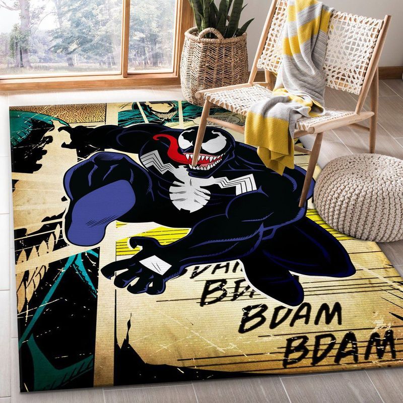 Venom Marvel 5 Carpet Area Rug