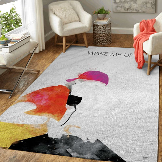 Avicii Watercolor Music Artworks Art Carpet Area Rug