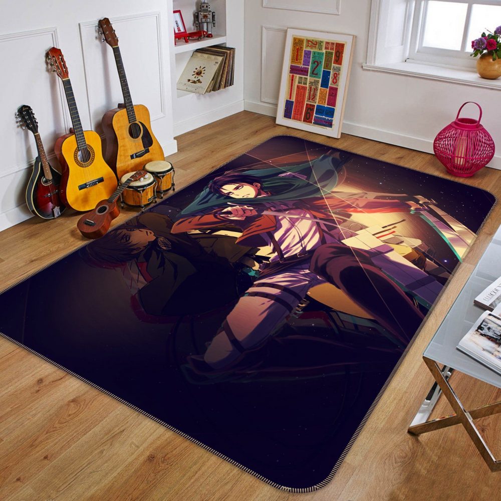 Attack On Titan Anime 38 Carpet Area Rug