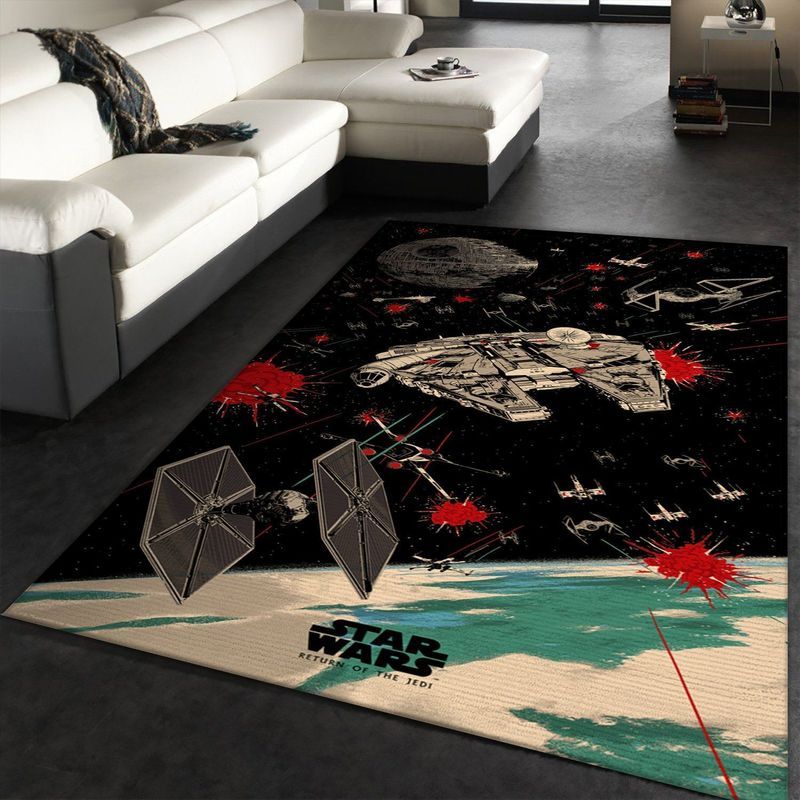 Star Wars Superhero Movies Carpet Area Rug