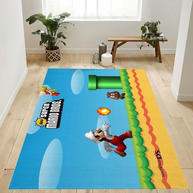 Super Mario 86 Carpet Area Rug