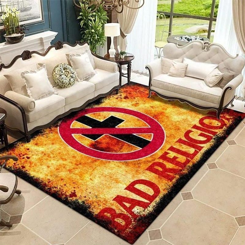 Bad Religion Music Band 3 Carpet Area Rug