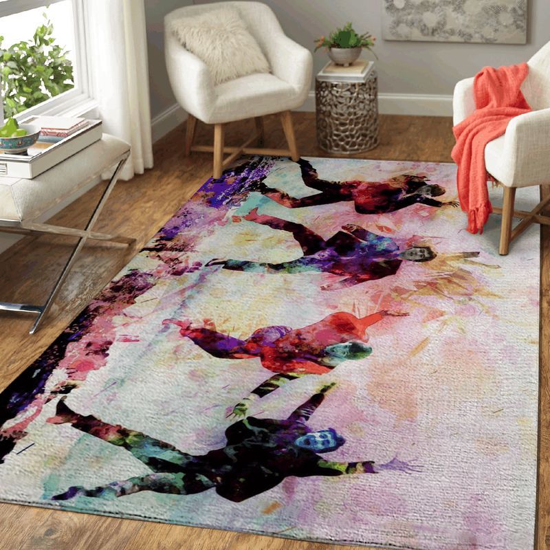 The Beatles Band English Rock Band Formed In Liverpool In 1960 Pop Art 2 Carpet Area Rug