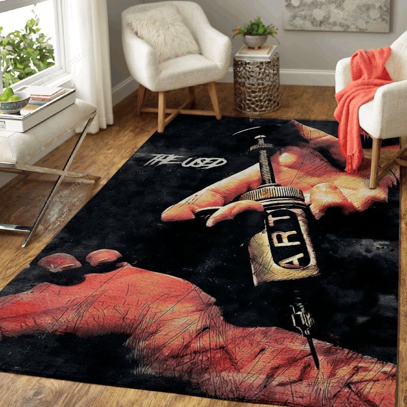 The Used Music Art Carpet Area Rug