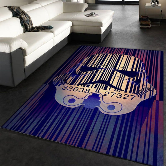 Barcode Star War Carpet Area Rug