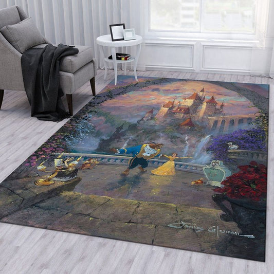 Beast And Belle Forever Carpet Area Rug