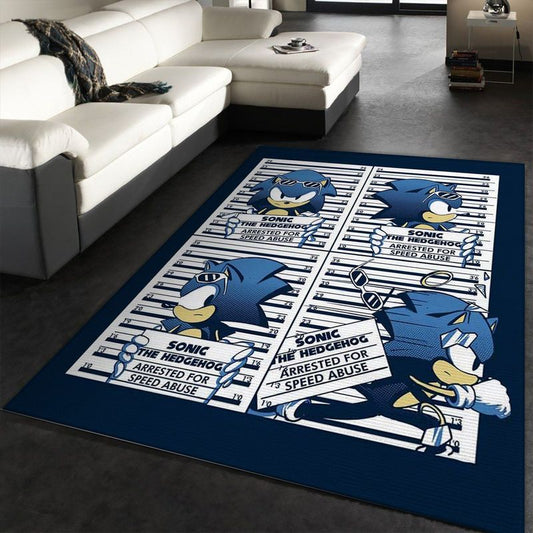 Arrested Hedgehog Movie Carpet Area Rug