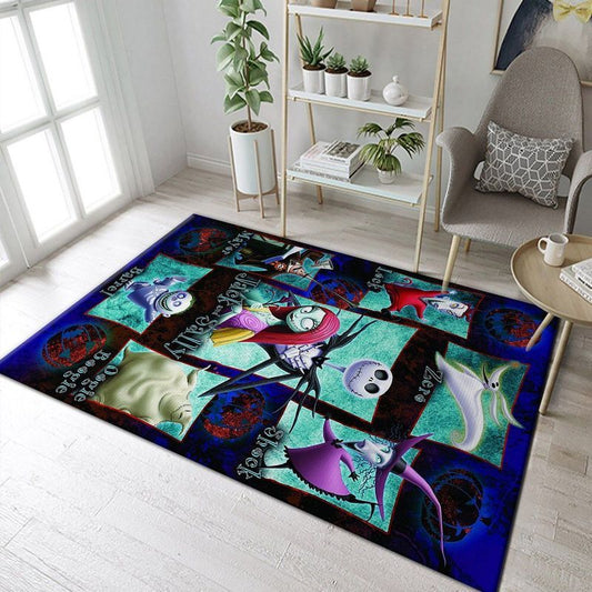 The Nightmare Before Christmas Jack Skellington 3 Carpet Area Rug
