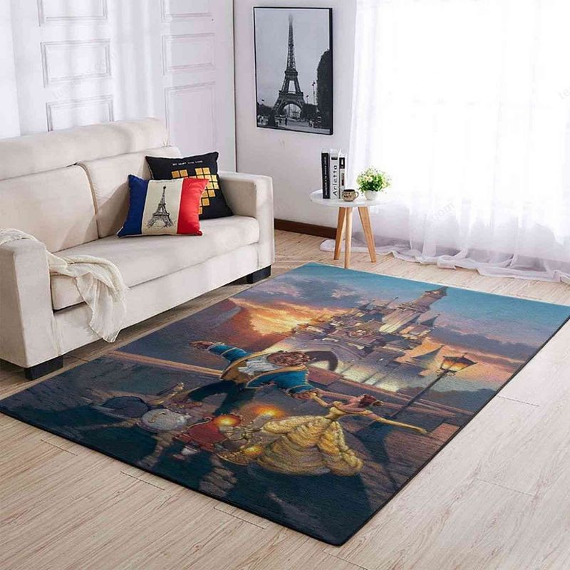 Beauty And The Beast Disney 6 Carpet Area Rug