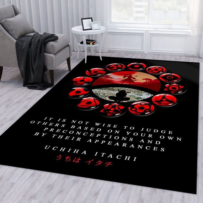 Uchiha Itachi Naruto Anime 5 Carpet Area Rug