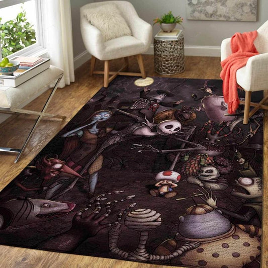 The Nightmare Before Christmas 3 Carpet Area Rug