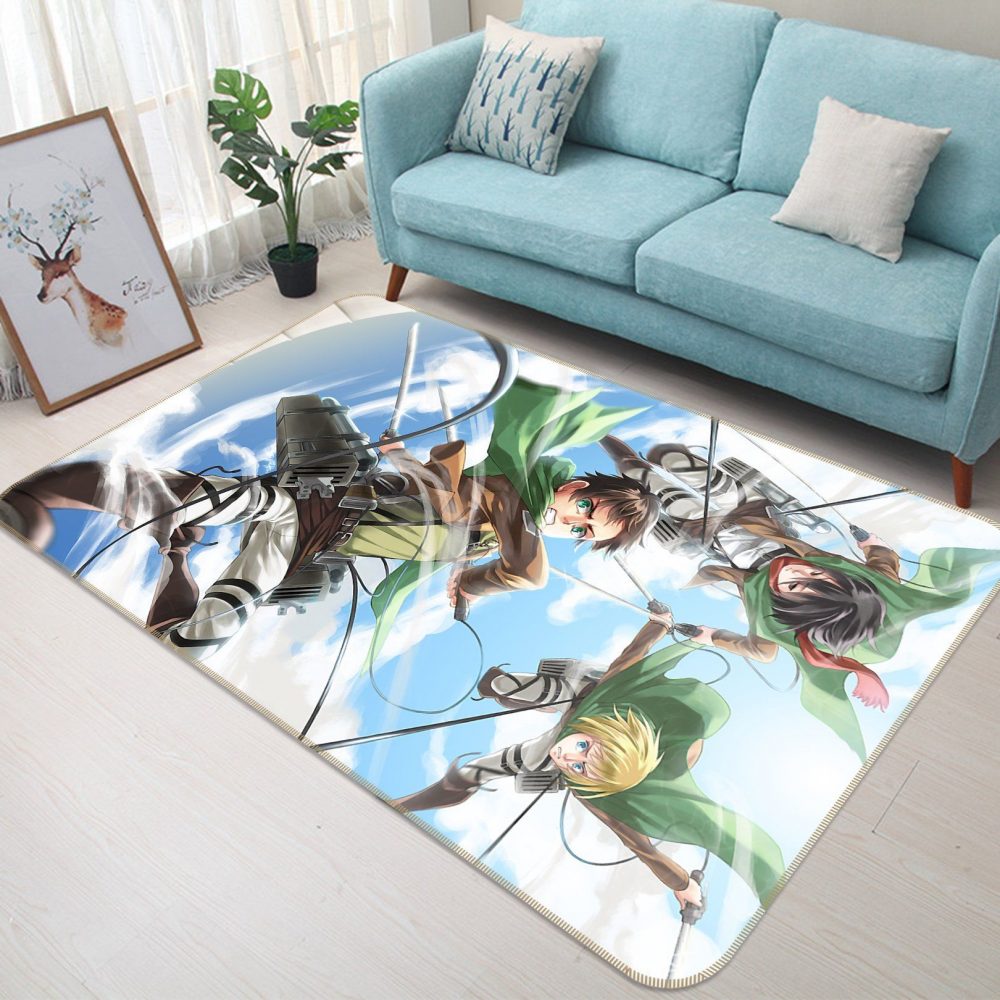 Attack On Titan Anime 8 Carpet Area Rug