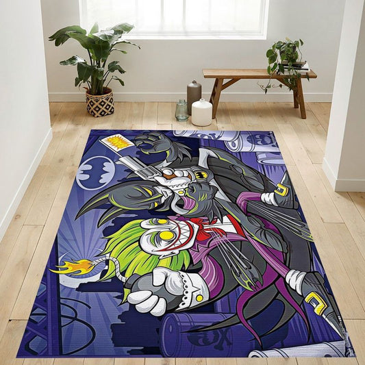 Batman And Joker Dc Comics Carpet Area Rug