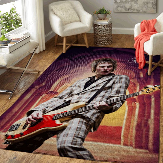 Tommy Stinson Music Art Carpet Area Rug