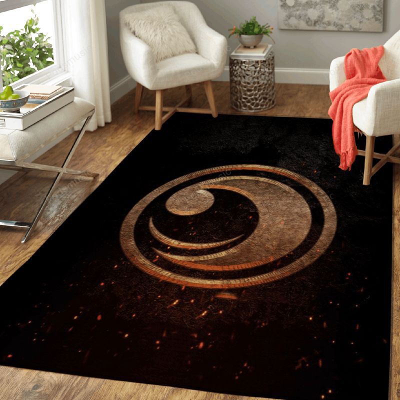 Wavefront Music Festival Dj Symbol Art Carpet Area Rug