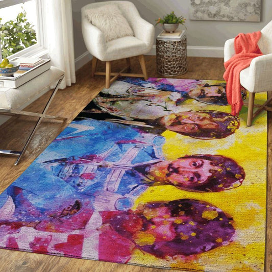 The Beatles Strawberry Fields Forever Song Art Carpet Area Rug