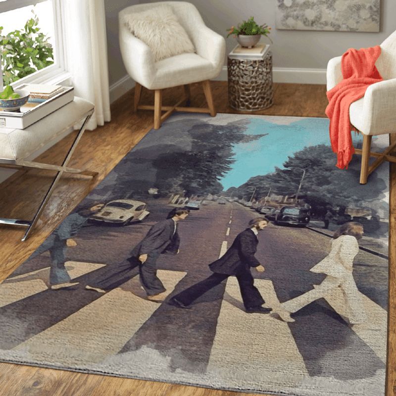 The Beatles Abbey Road Album III Carpet Area Rug