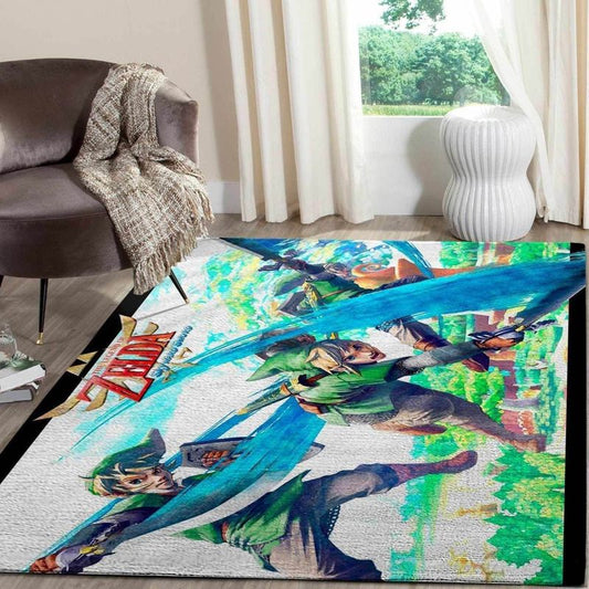 The Legend Of Zelda Gaming 35 Carpet Area Rug