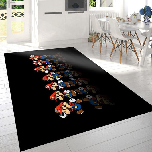 Super Mario 45 Carpet Area Rug