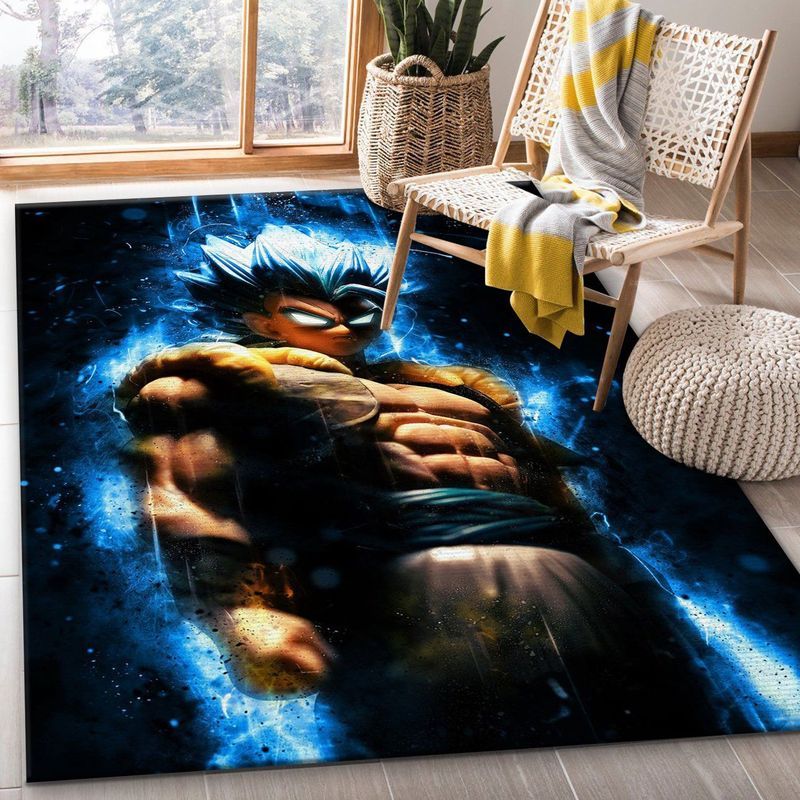 Anime Gogeta Super Saiyan 1 Carpet Area Rug