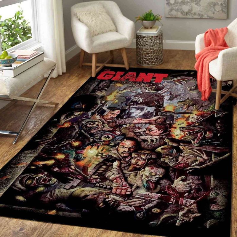 Call Of Duty Black Ops 5 Carpet Area Rug